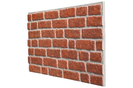 Wandpaneel Backsteinoptik - Rot 089-128